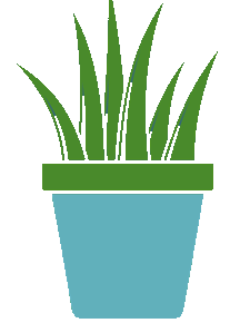 Potted plant graphic