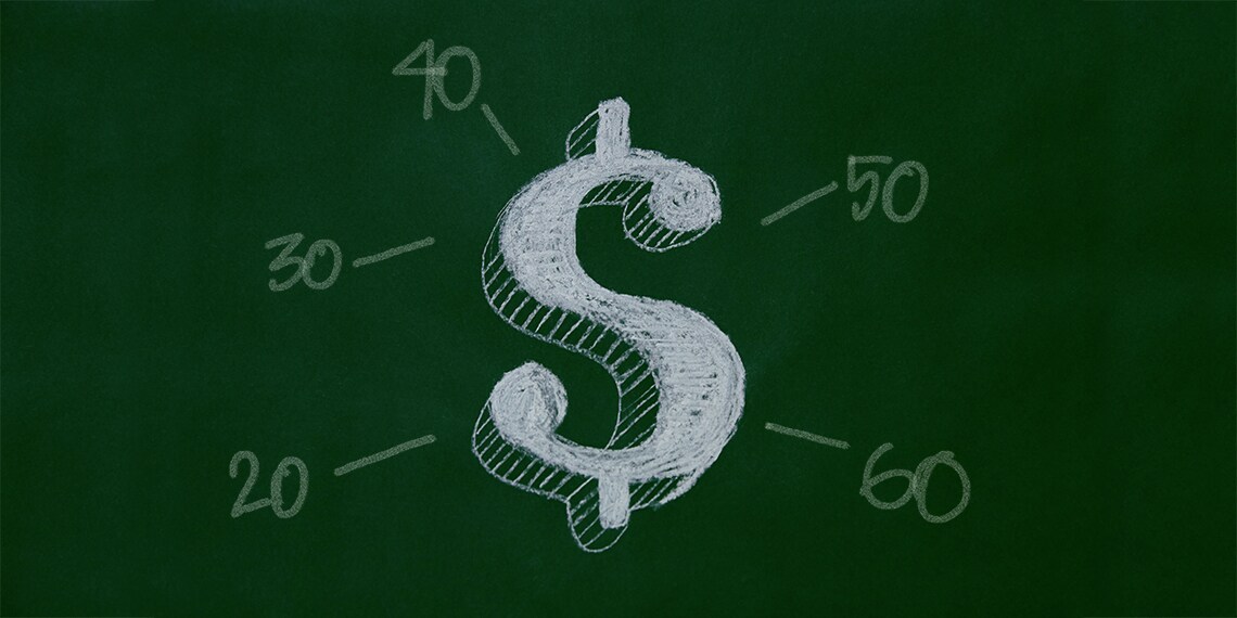 median retirement savings by age